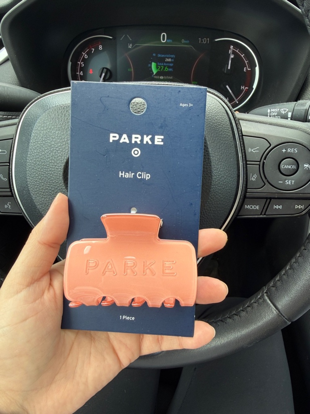 PARKE Coral Hair Clip - Women’s Stylish Claw Clip